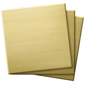 Brass plate